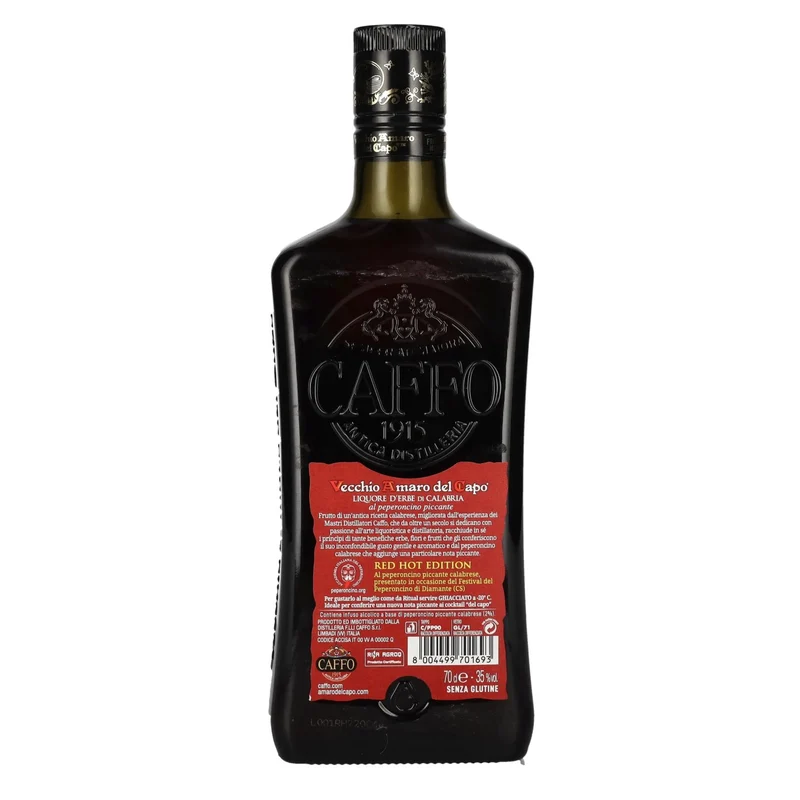 Vecchio Amaro del Capo Caffo Liquore Red Hot Edition 35% Vol. 0,7l