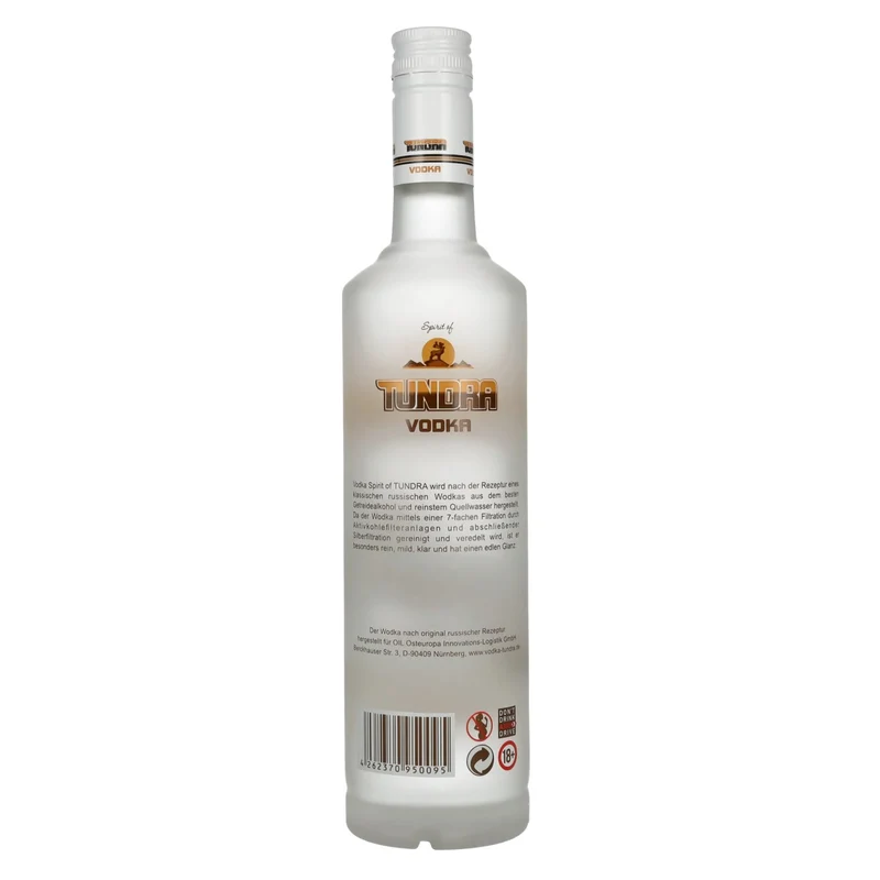 Tundra Vodka 40% Vol. 0,7l