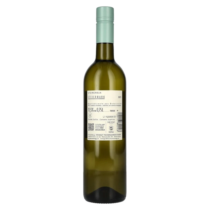 Tschermonegg Steirerbua Steiermark 2025 11,5% Vol. 0,75l
