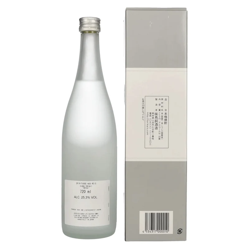 Torikai Ginka Shochu 25,3% Vol. 0,72l in Geschenkbox