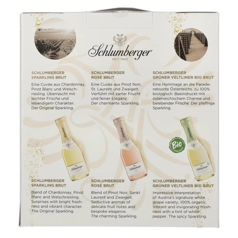 Schlumberger Klassik Selection 12% Vol. 3x0,2l in Geschenkbox