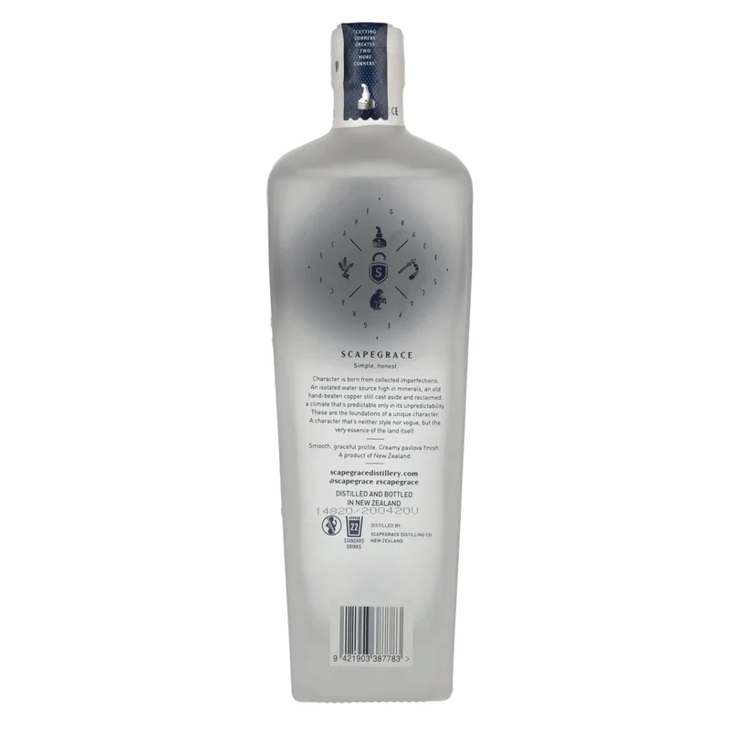 Scapegrace Small Batch Premium Vodka 40,6% Vol. 0,7l