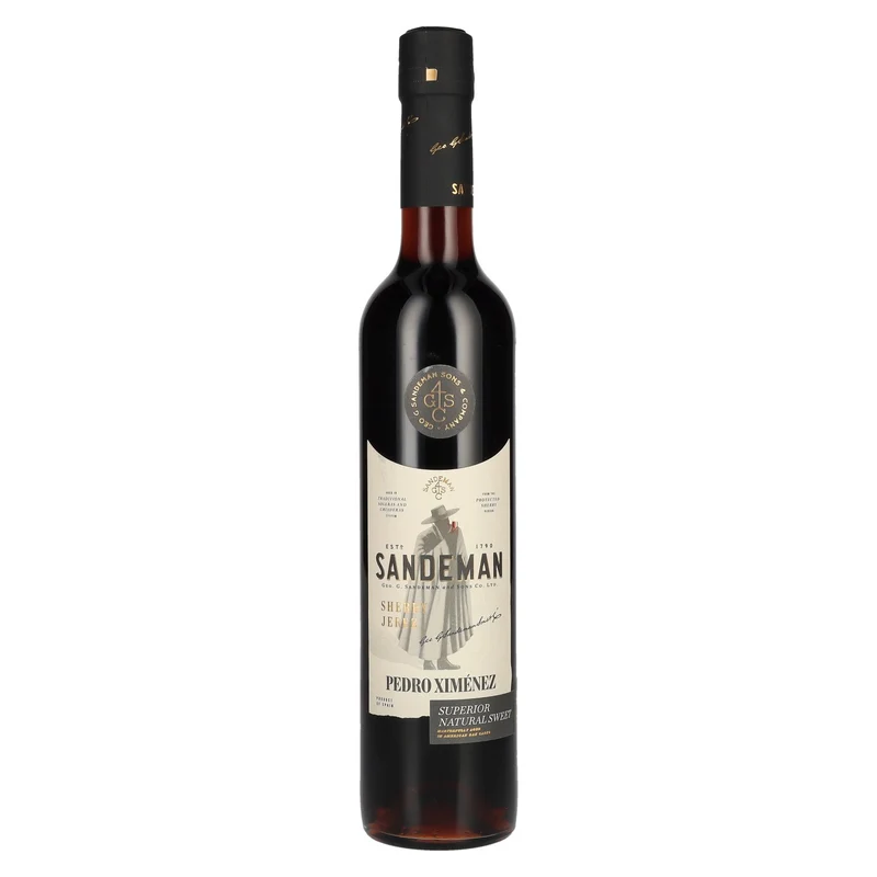 Sandeman PEDRO XIMÉNEZ Superior Natural Sweet Sherry Jerez 17% Vol. 0,5l