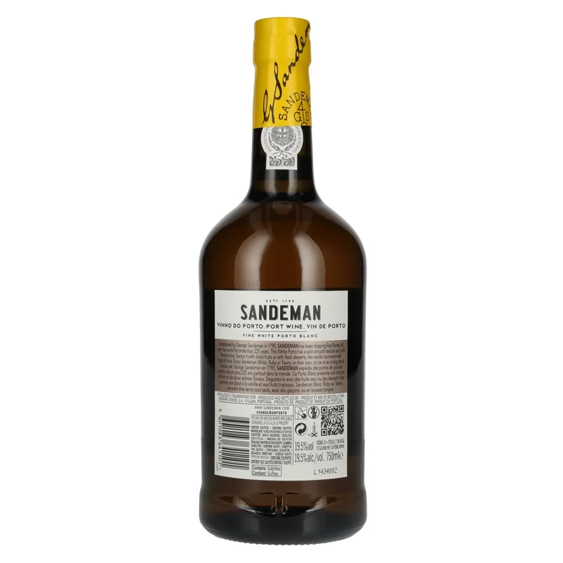 Sandeman FINE WHITE Porto 19,5% Vol. 0,75l