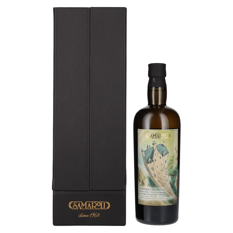 Samaroli Magnifico MACALLAN Single Malt Sherry Wood 1989 42% Vol. 0,7l in Geschenkbox