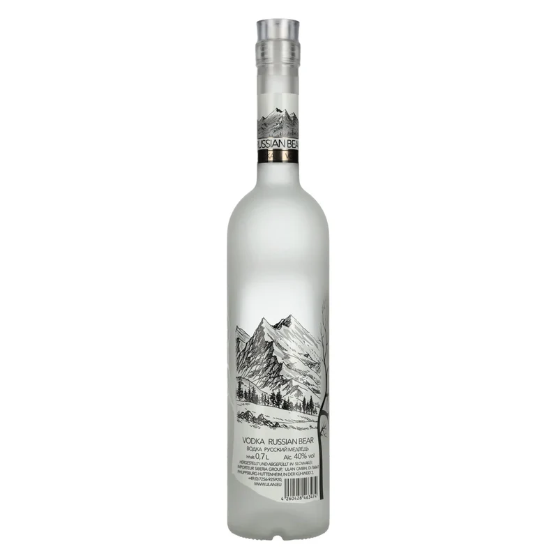 Russian Bear Vodka 40% Vol. 0,7l
