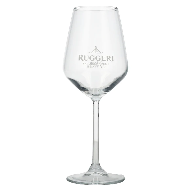 Ruggeri Argeo Prosecco Stielglas mit Eichung
