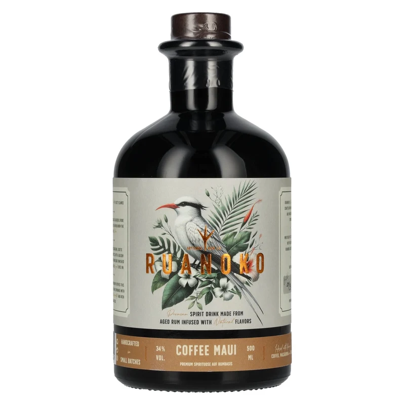 Ruanoko Coffee Maui Spirit Drink 34% Vol. 0,5l