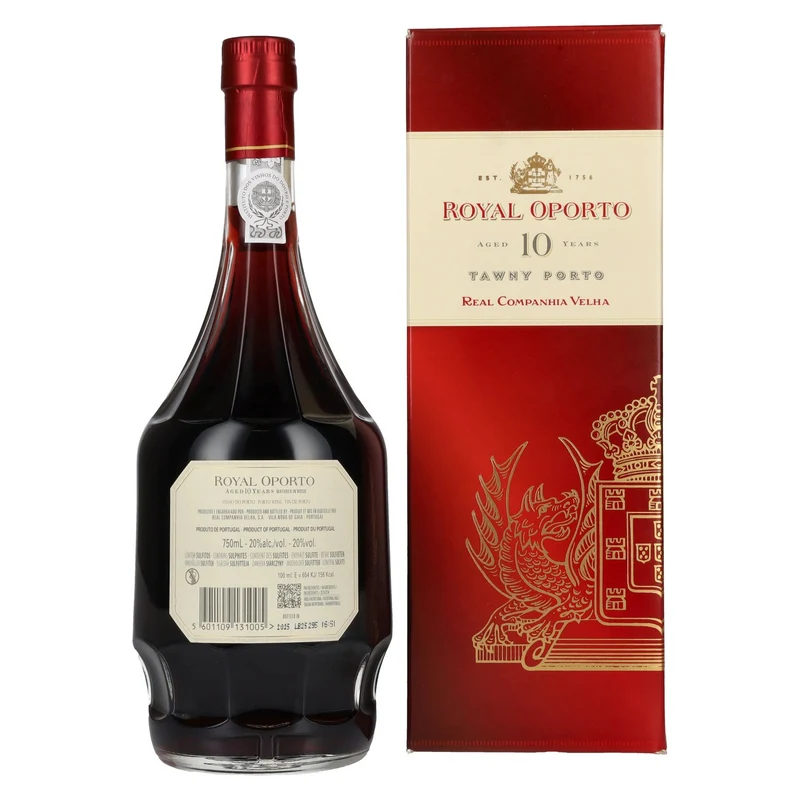 Royal Oporto 10 Years Old Tawny Porto 20% Vol. 0,75l in Geschenkbox