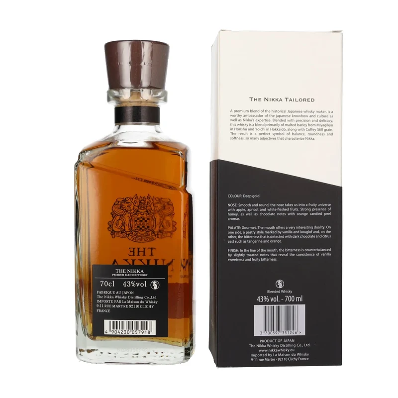 Nikka THE NIKKA Tailored Premium Blended Whisky 43% Vol. 0,7l in Geschenkbox