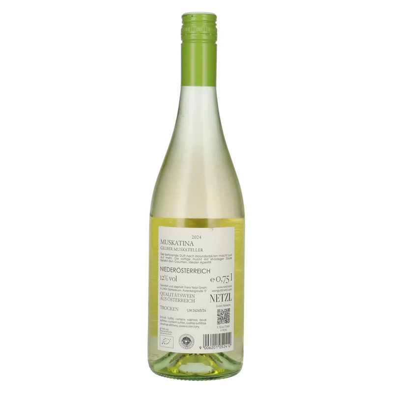 Netzl Gelber Muskateller MUSKATINA 2024 12% Vol. 0,75l