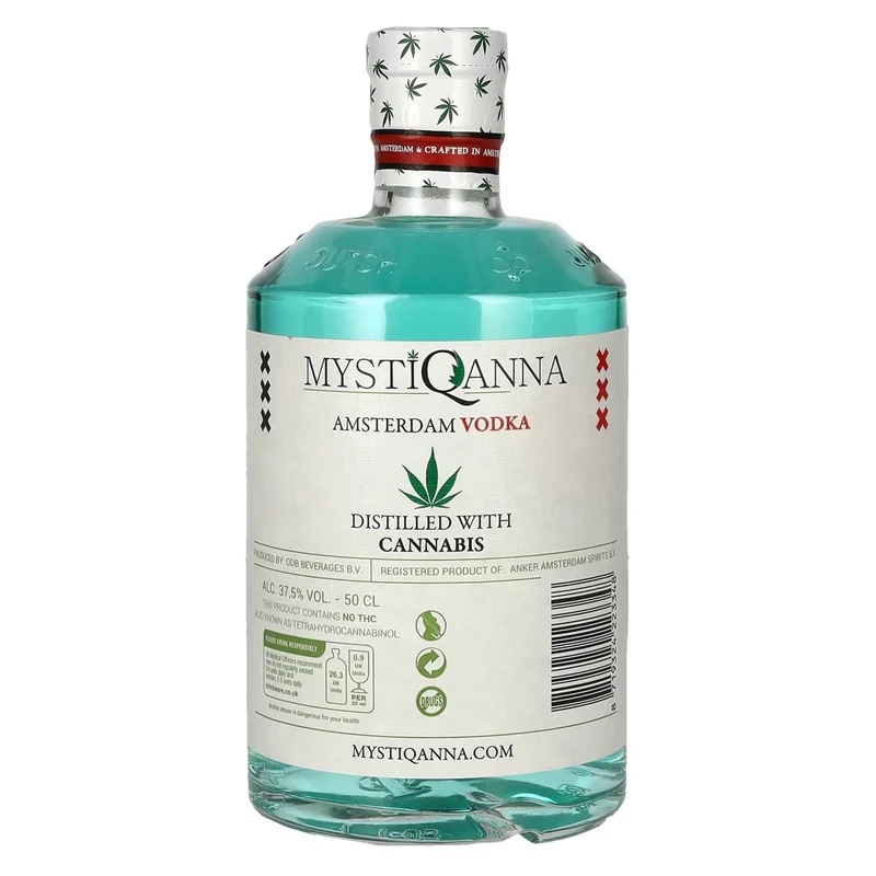 MYSTIQANNA Amsterdam Vodka 37,5% Vol. 0,5l