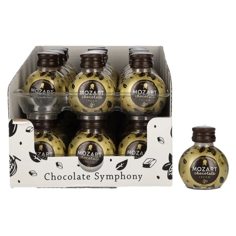 Mozart Chocolate Cream Sahnelikör 17% Vol. 36x0,02l