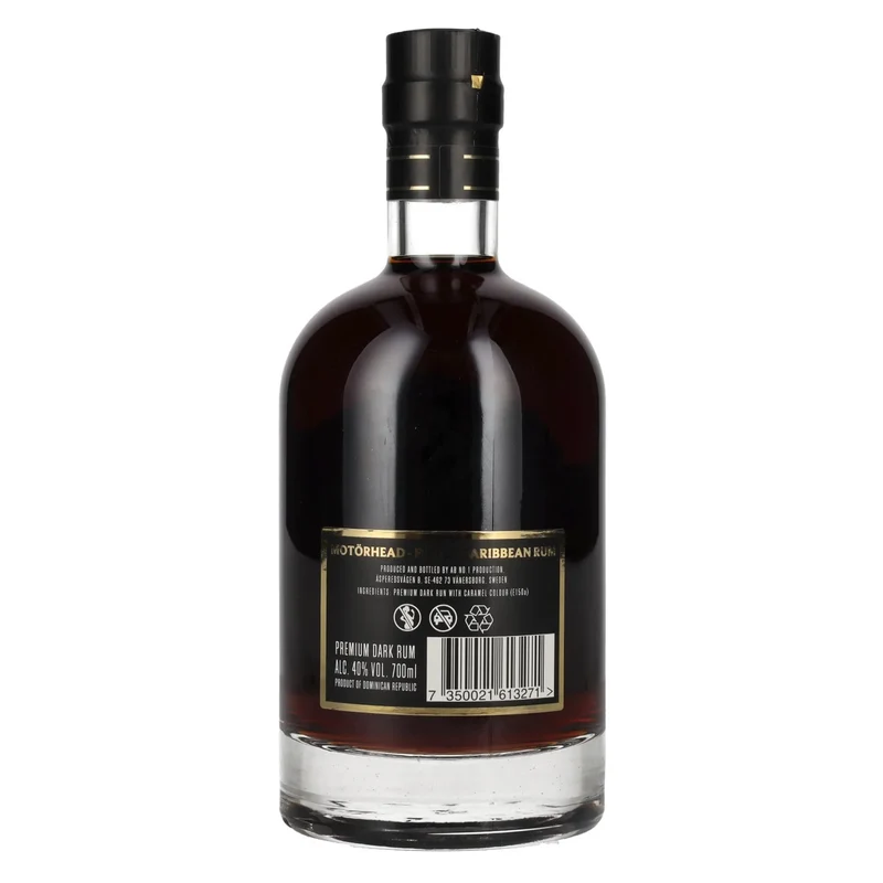 Motörhead Finest Caribbean Rum 40% Vol. 0,7l