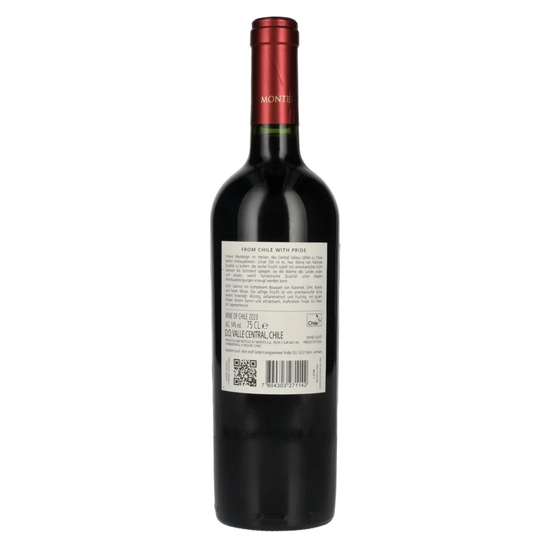 Montes CABERNET SAUVIGNON Reserva 2023 14% Vol. 0,75l