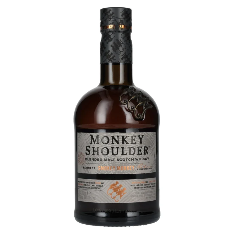 Monkey Shoulder SMOKEY MONKEY Blended Malt BATCH 9 40% Vol. 0,7l