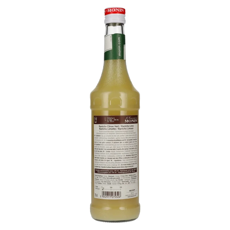 Monin Le Concentré de LIME RANTCHO - Limettensaft 0,7l