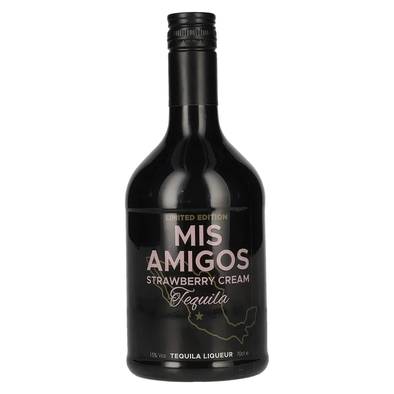 Mis Amigos Strawberry Cream Tequila Limited Edition 15% Vol. 0,7l