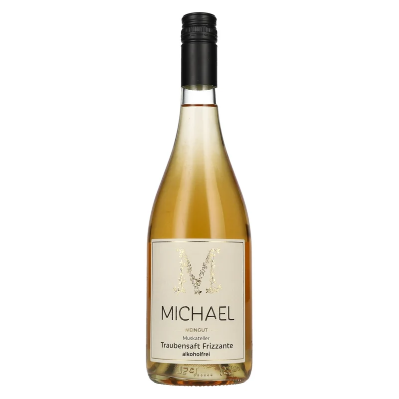 MICHAEL Gelber Muskateller Traubensaft Frizzante alkoholfrei 2024 0,75l