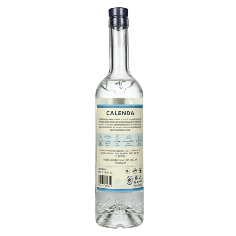 Mezcal Calenda 100% Agave DOP 43% Vol. 0,7l