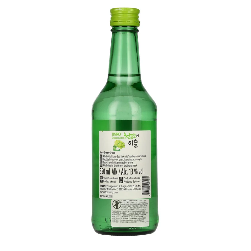 Jinro Green Grape 13% Vol. 0,35l