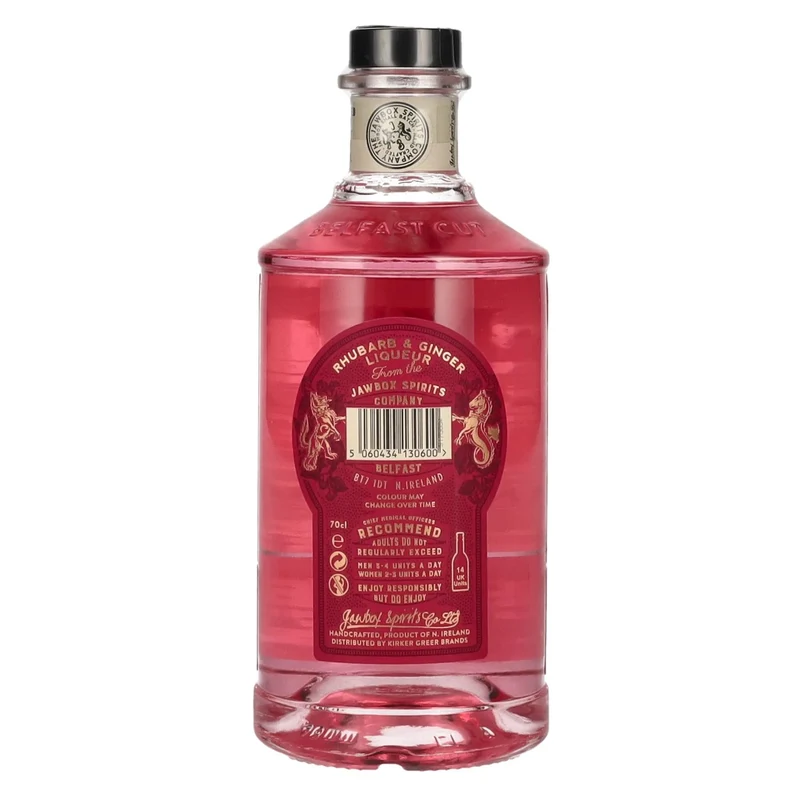 Jawbox RHUBARB & GINGER Small Batch Gin Liqueur 20% Vol. 0,7l