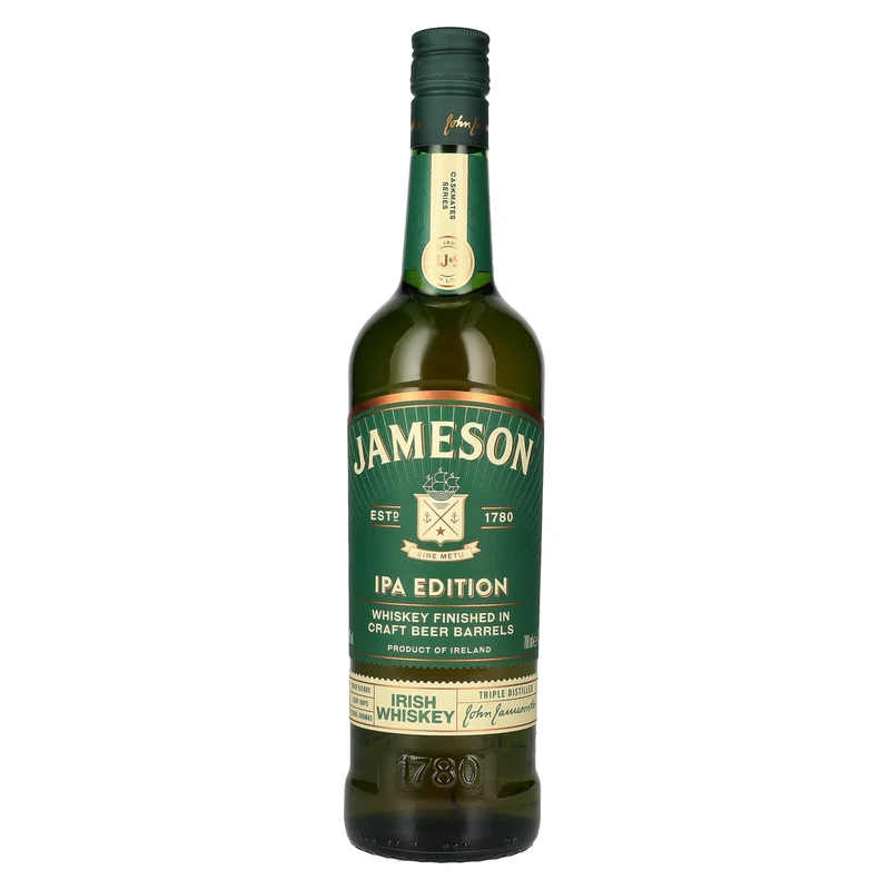 Jameson CASKMATES Triple Distilled Irish Whiskey IPA EDITION 40% Vol. 0,7l