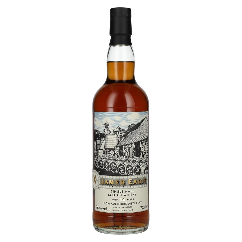 James Eadie AULTMORE 14 Years Old Single Malt #306108 52,4% Vol. 0,7l