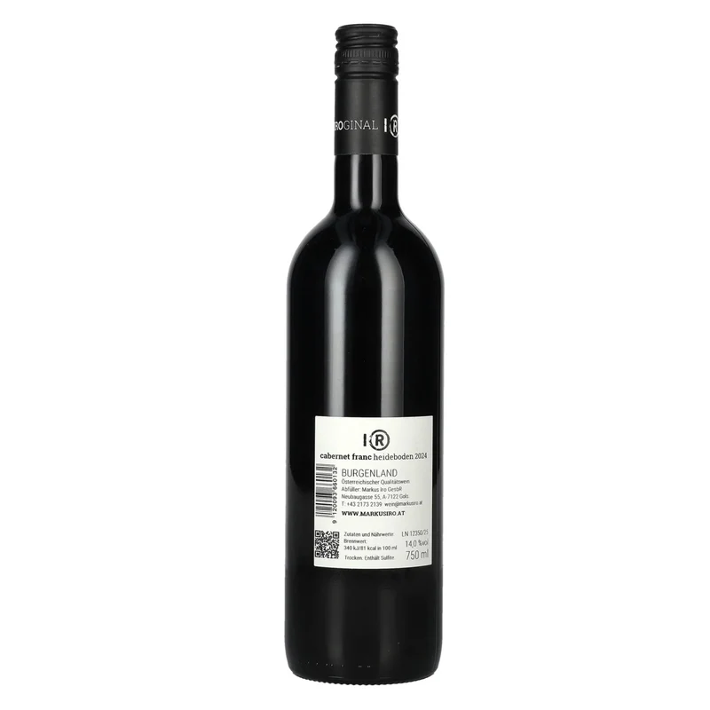 IRO Cabernet Franc Heideboden 2024 14% Vol. 0,75l