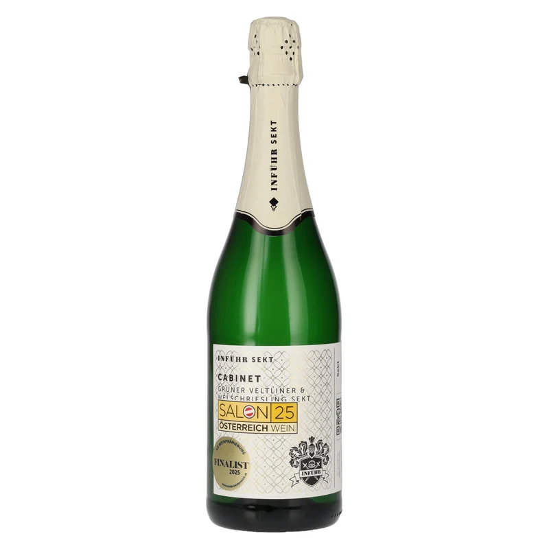 Inführ Sekt Cabinet Grüner Veltliner & Welschriesling Brut 12,5% Vol. 0,75l