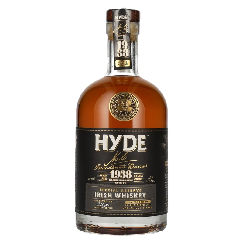 Hyde No.6 PRESIDENT'S RESERVE 1938 Commemorative Edition Special Reserve 46% Vol. 0,7l