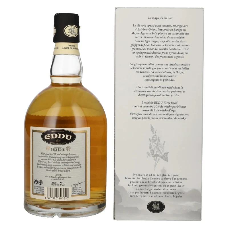 Eddu Grey Rock Whisky Blend 40% Vol. 0,7l in Geschenkbox