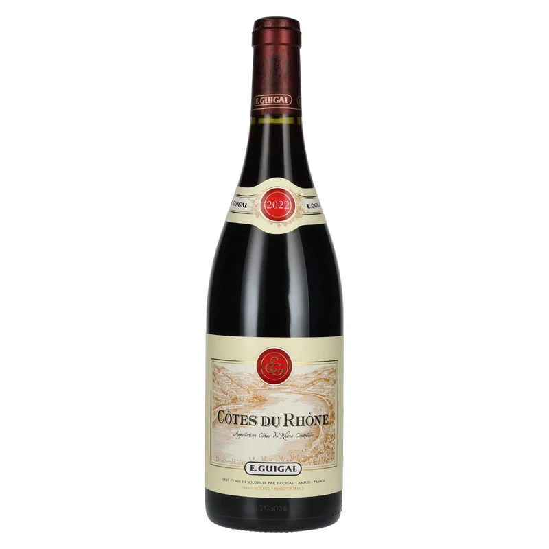 E. Guigal Côtes du Rhone AC 2022 15% Vol. 0,75l