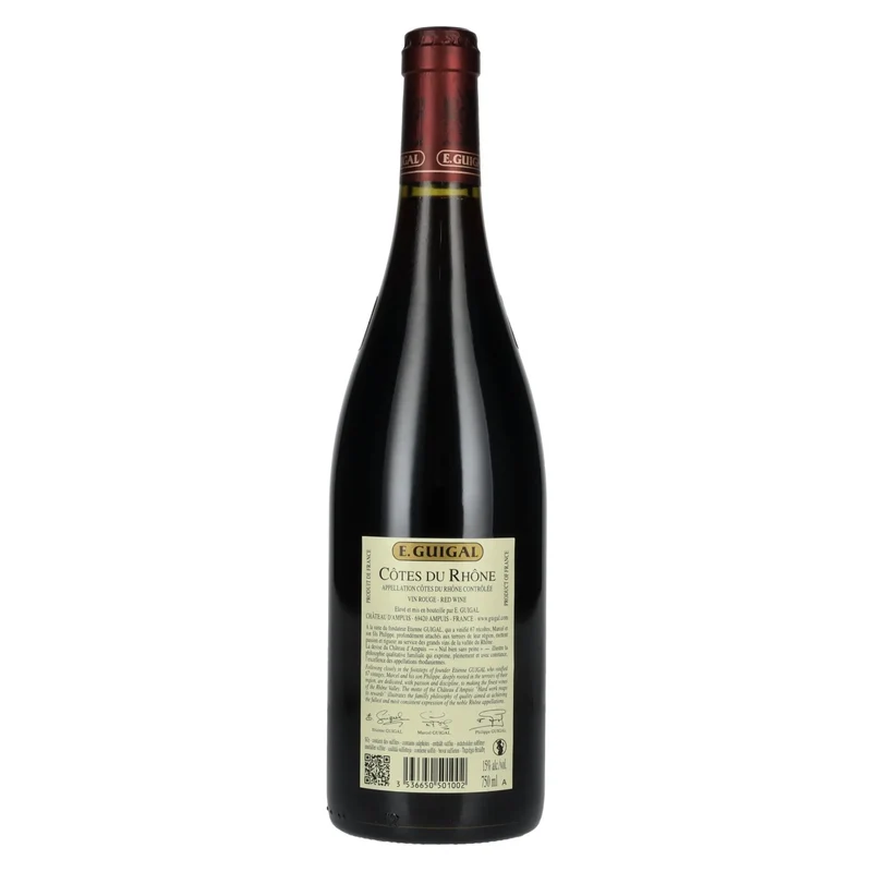 E. Guigal Côtes du Rhone AC 2022 15% Vol. 0,75l
