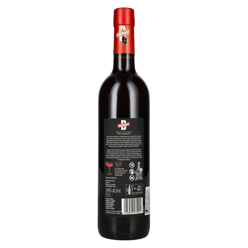 Dubonnet Rouge 14,8% Vol. 0,75l