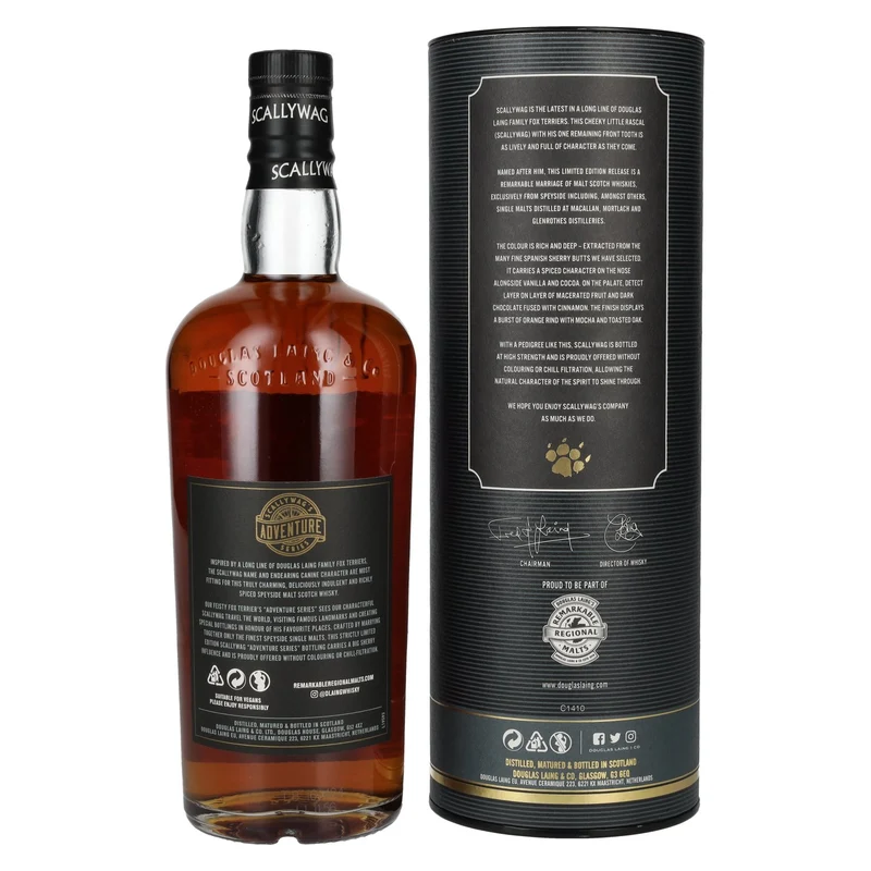 Douglas Laing SCALLYWAG The Berlin Limited Edition 48% Vol. 0,7l in Geschenkbox