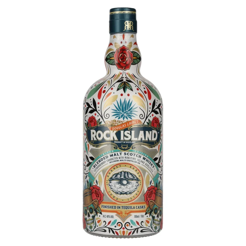Douglas Laing ROCK ISLAND Tequila Cask Finish Edition Single Malt 48% Vol. 0,7l
