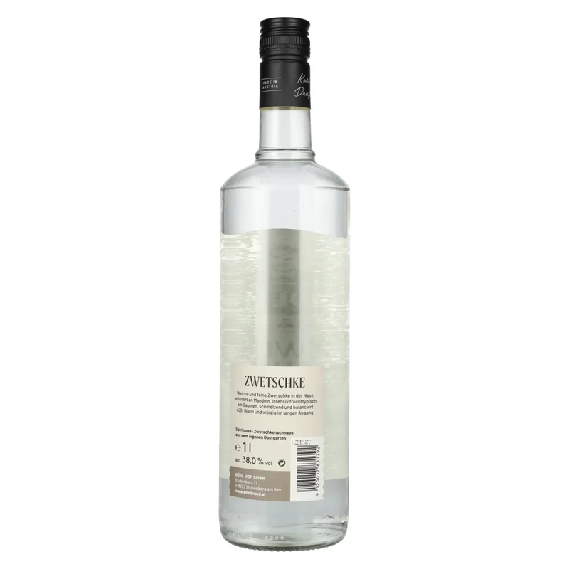 Hödl Hof Original ZWETSCHKE Schnaps 38% Vol. 1l