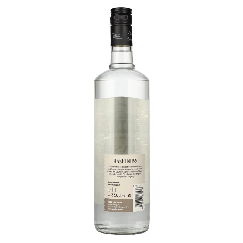 Hödl Hof HASELNUSS Haselnussgeist 33% Vol. 1l
