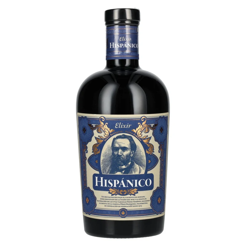 Hispánico Elixir Licor de Ron 34% Vol. 0,7l