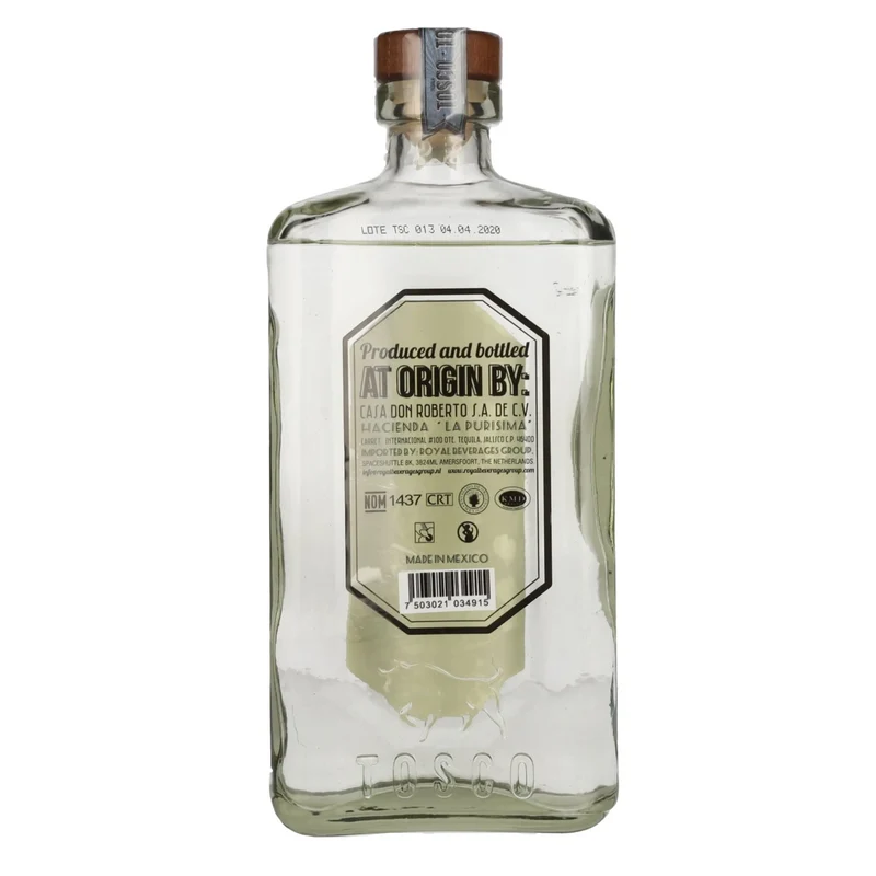 Don Roberto TOSCO AÑEJO CRISTALINO 100% Agave 40% Vol. 0,7l