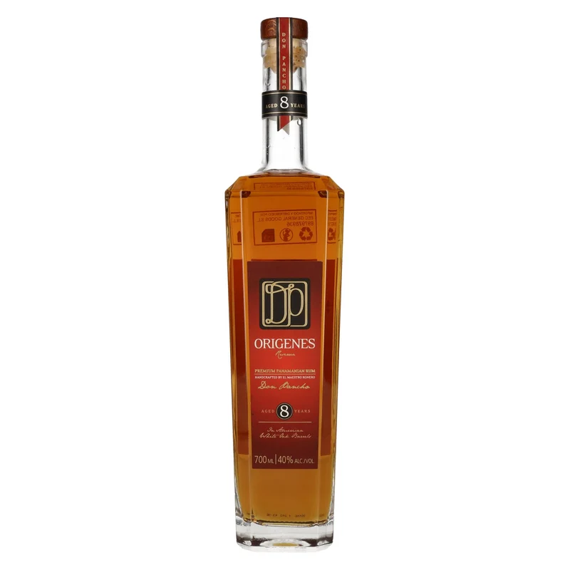 Don Pancho ORIGENES 8 Years Old Premium Panama Rum 40% Vol. 0,7l