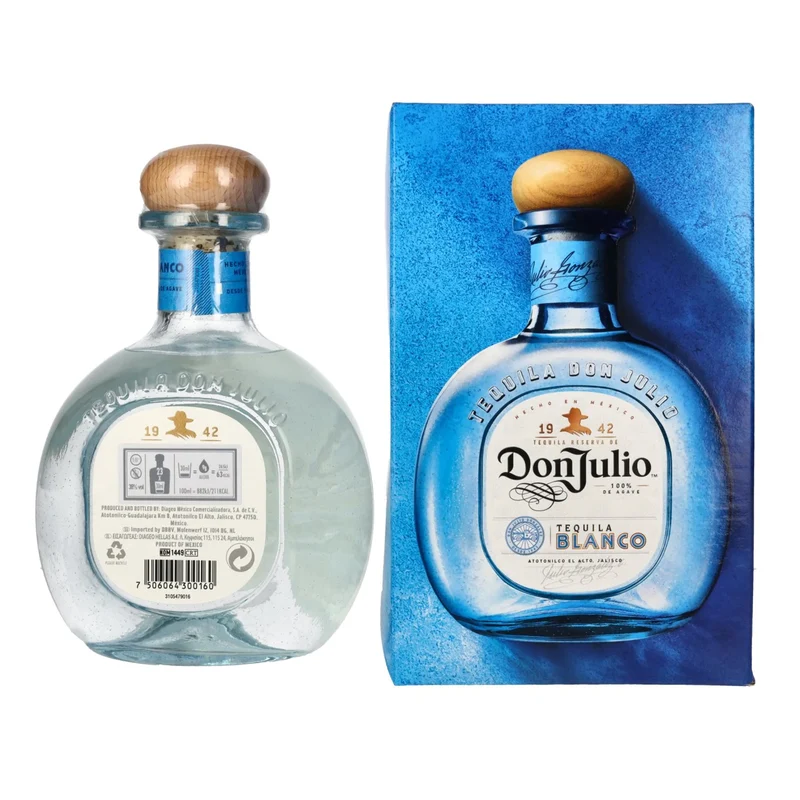 Don Julio Tequila Blanco 100% Agave 38% Vol. 0,7l in Geschenkbox