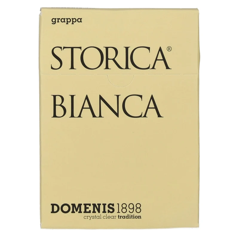 Domenis 1898 STORICA BIANCA Grappa 50% Vol. 10x0,005l in Geschenkbox