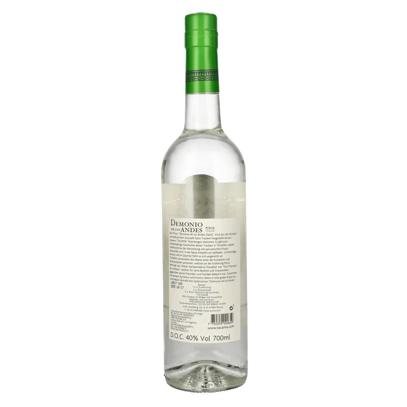 Tacama Demonio de los Andes ITALIA Pisco 40% Vol. 0,7l