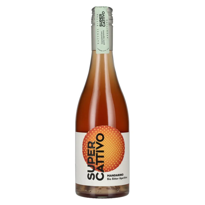 Super Cattivo Mandarino Bio Bitter Aperitivo 19% Vol. 0,5l