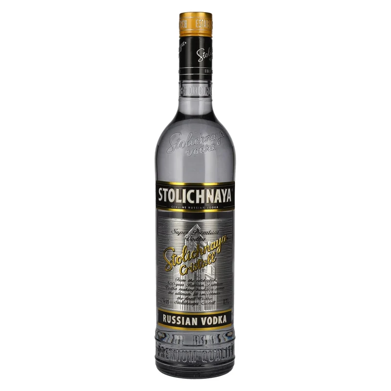 Stolichnaya Premium Vodka FKP Cristall 40% Vol. 0,7l