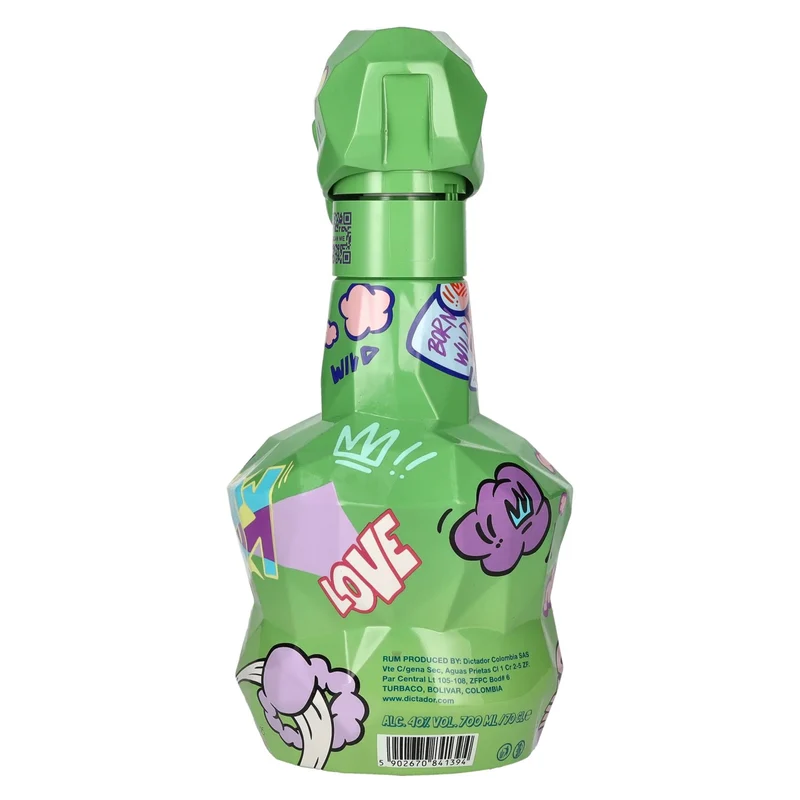 Dictador GAME CHANGER LIGHT GREEN Colombian Rum 40% Vol. 0,7l