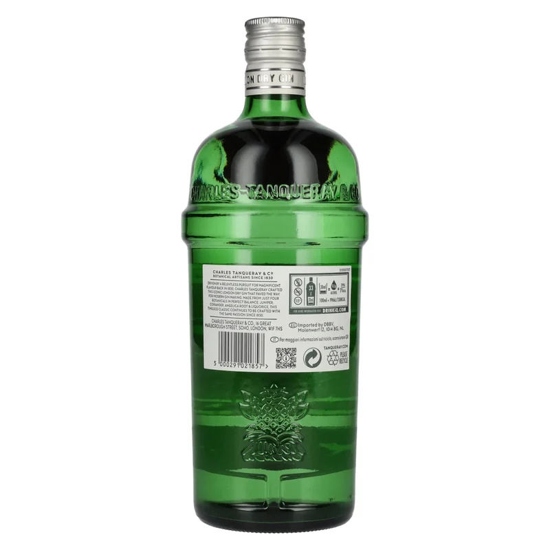 Tanqueray LONDON DRY GIN Imported 43,1% Vol. 1l