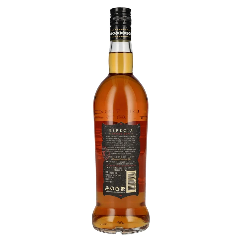 Tanduay Especia Spiced Rum Spirit Drink 40% Vol. 0,7l